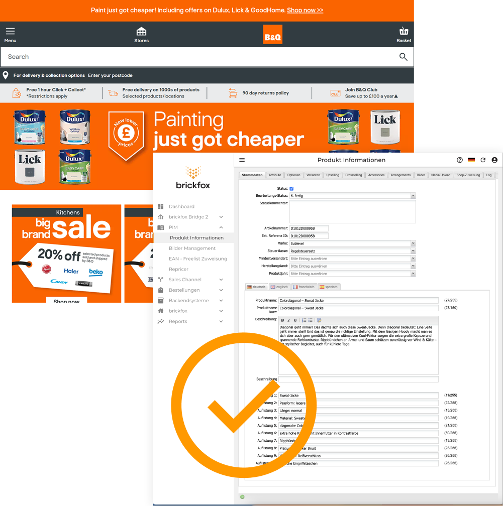 Selling successfully on B&Q | Automated B&Q interface