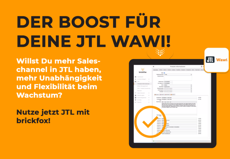 Neue Schnittstelle: Der Boost für Deine JTL-WaWi!