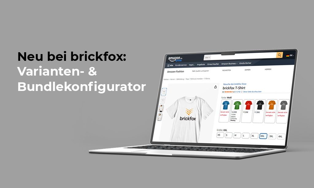 Blick auf einen Laptop-Desktop, auf dem verschiedene T-Shirt-Varianten zu sehen sind.