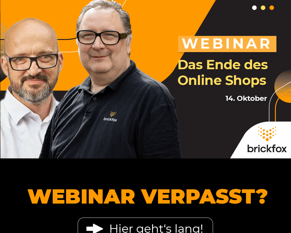 Webinar "Das Ende des Onlineshops" von ibusiness und Dietmar Hölscher